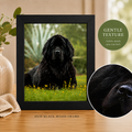 Heartscape Portrait - Gentle Texture - 8x10 Framed
