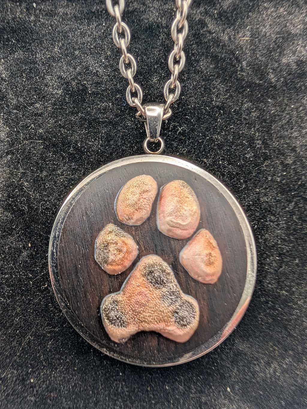 Wood Duet Pendant