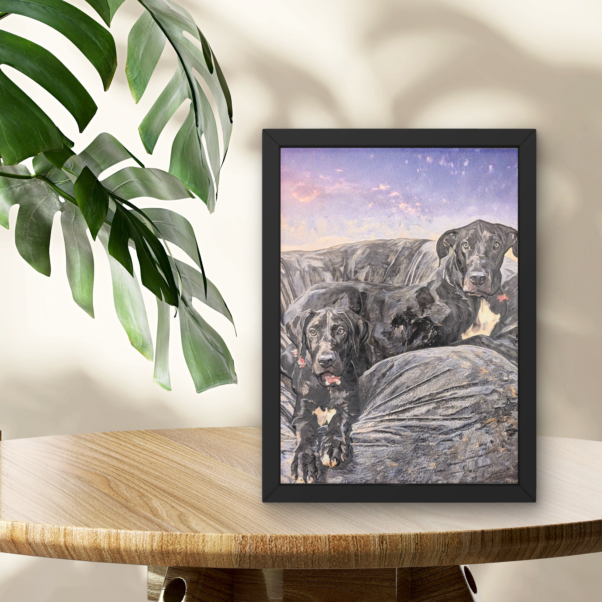 Heartscape - 5x7 Framed Portrait