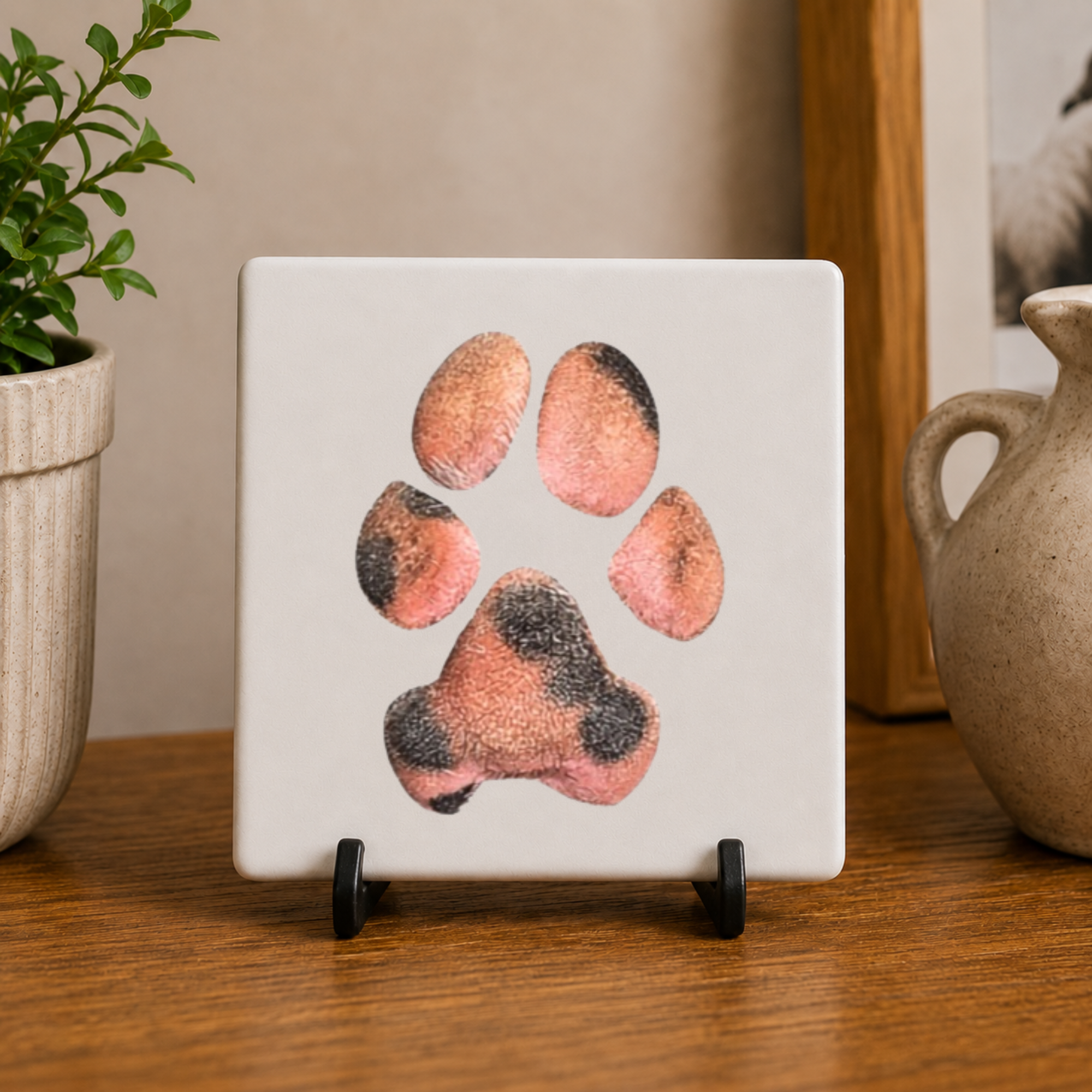 Ceramic Art Tile - Pactile Expression (4 Pack)