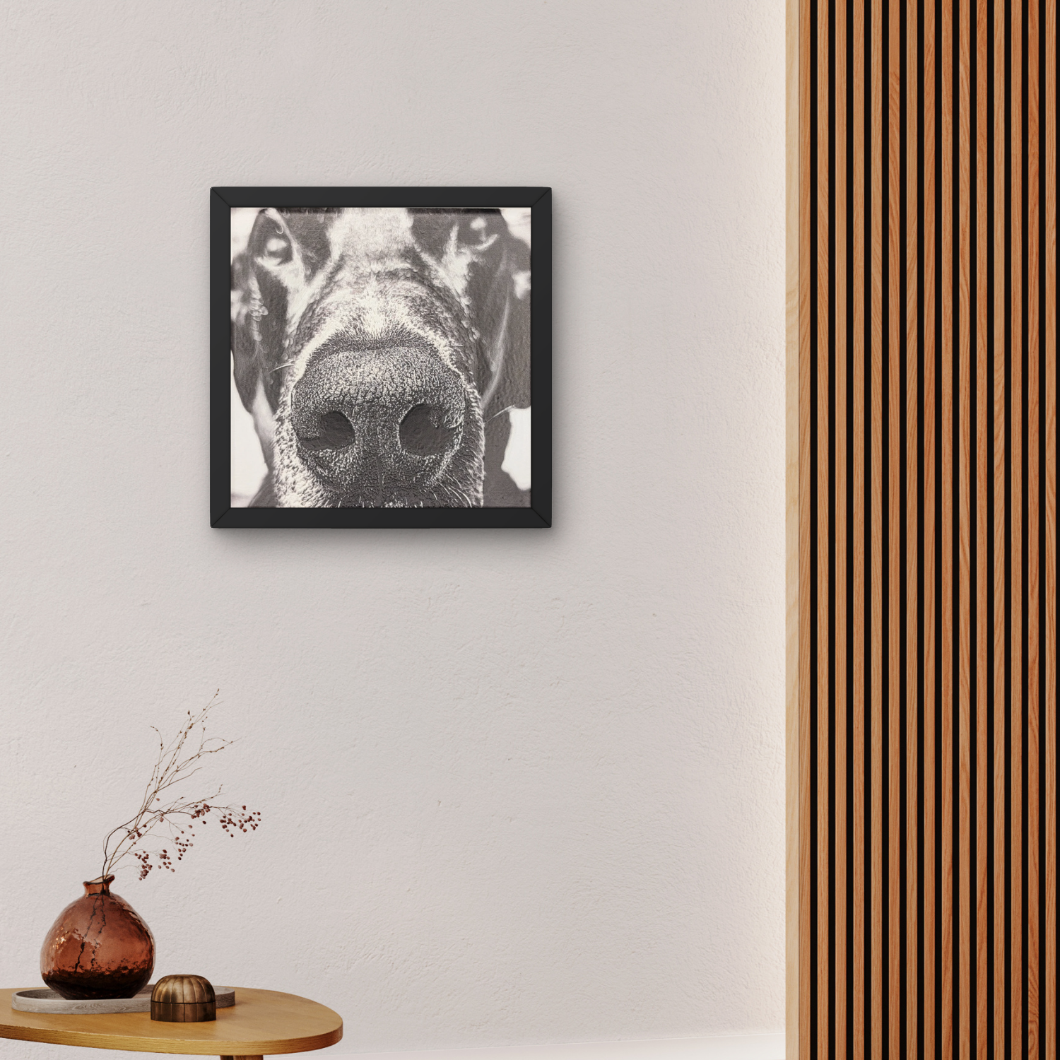 Heartscape - 8x8 Framed Portrait