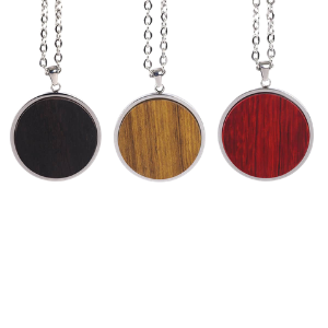 Wood Duet Pendant