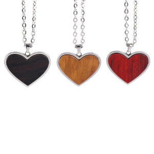 Wood Duet Pendant