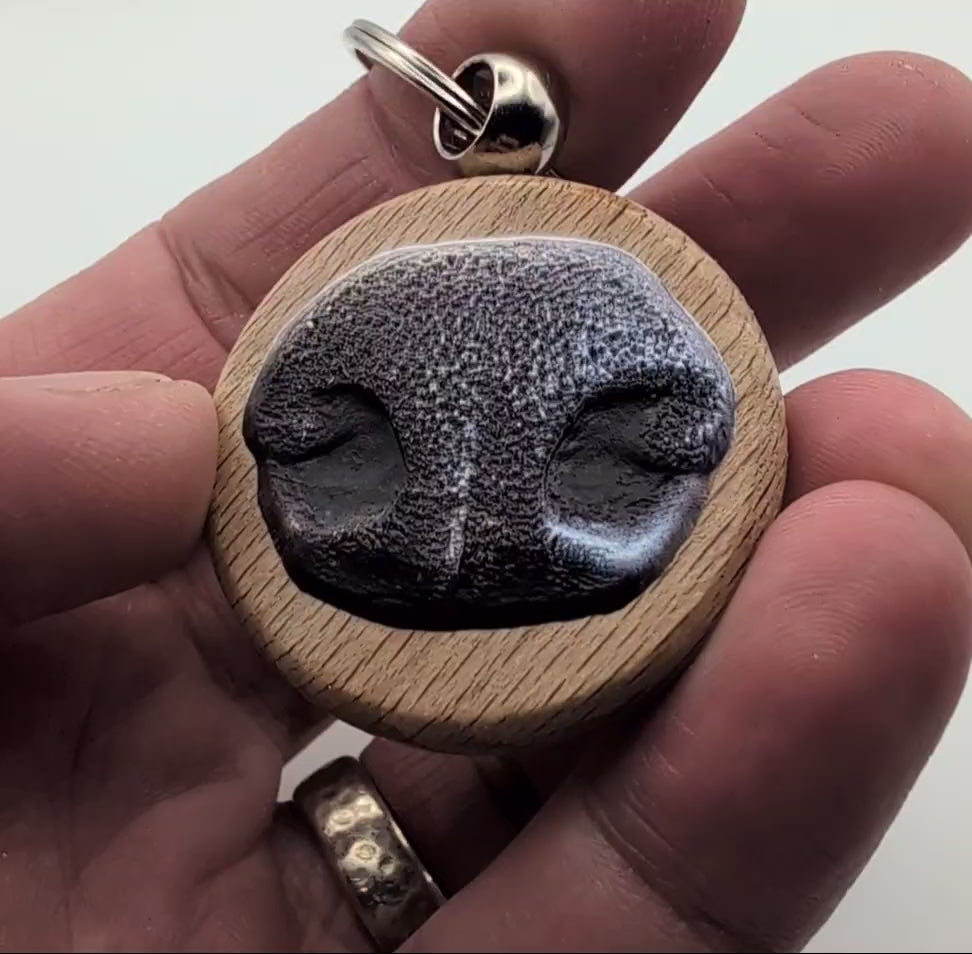 Double-Sidesd Wooden Keychain (Studio Archive Exclusive)