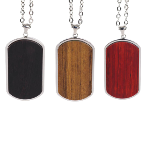 Wood Duet Pendant